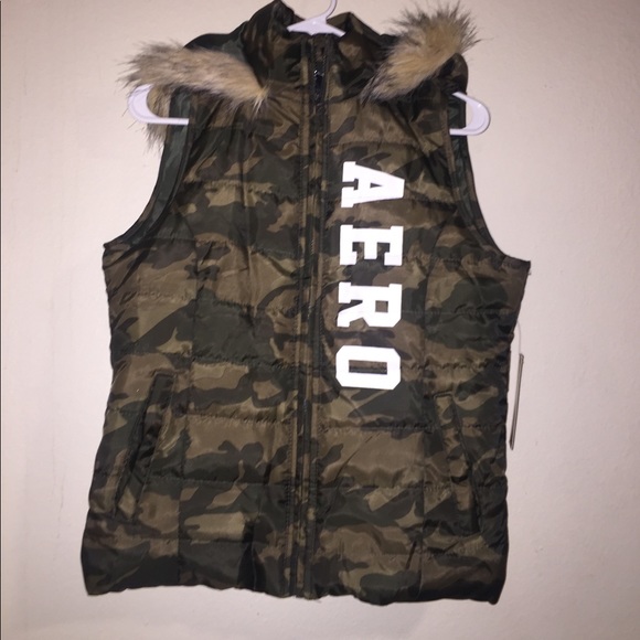 Camouflage AEROPOSTALE vest - Picture 4 of 6